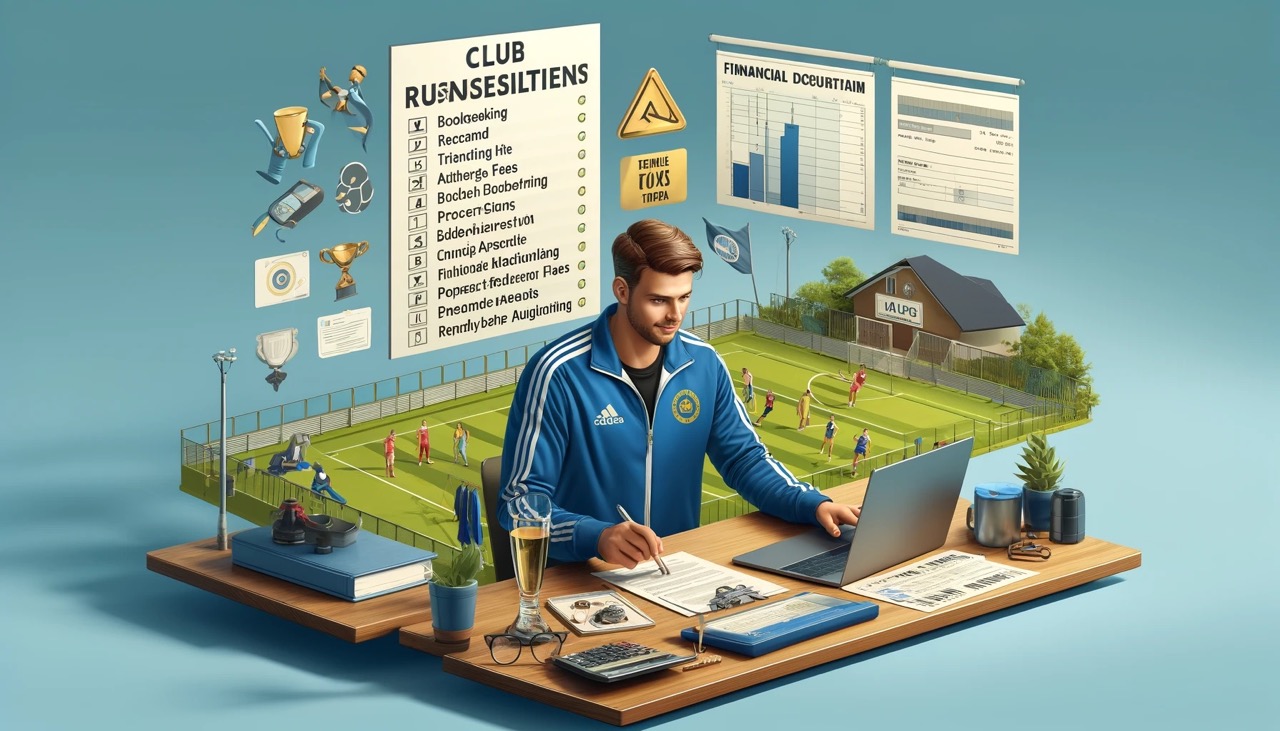 Mindmap von den Finanz-Aufgaben eines Kassiers