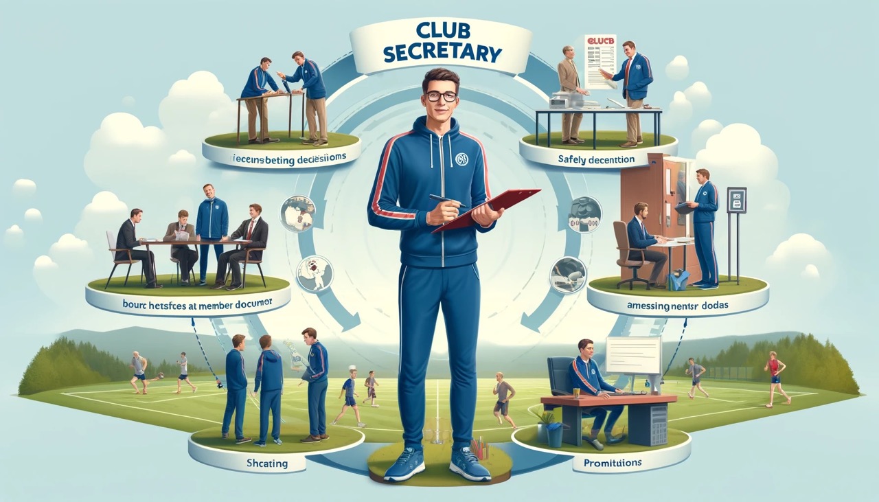 Die Aufgaben eines Schriftführers in einem Mindmap dargestellt