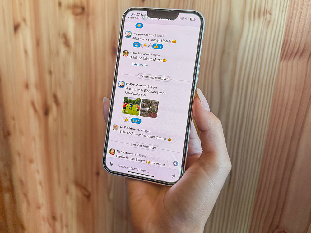 Vereinschat als Alternative zu WhatsApp