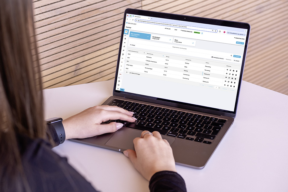 Inventarverwaltung eines Vorstands mit Vereinsplaner und der Software