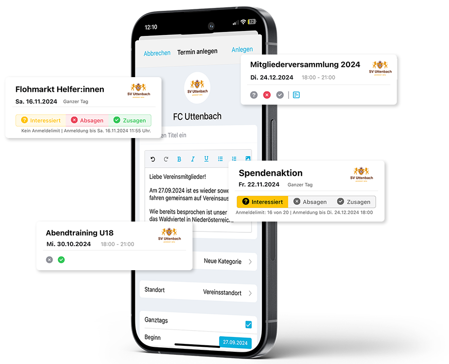 Rechte der Mitglieder individuell in der mobilen App anpassen