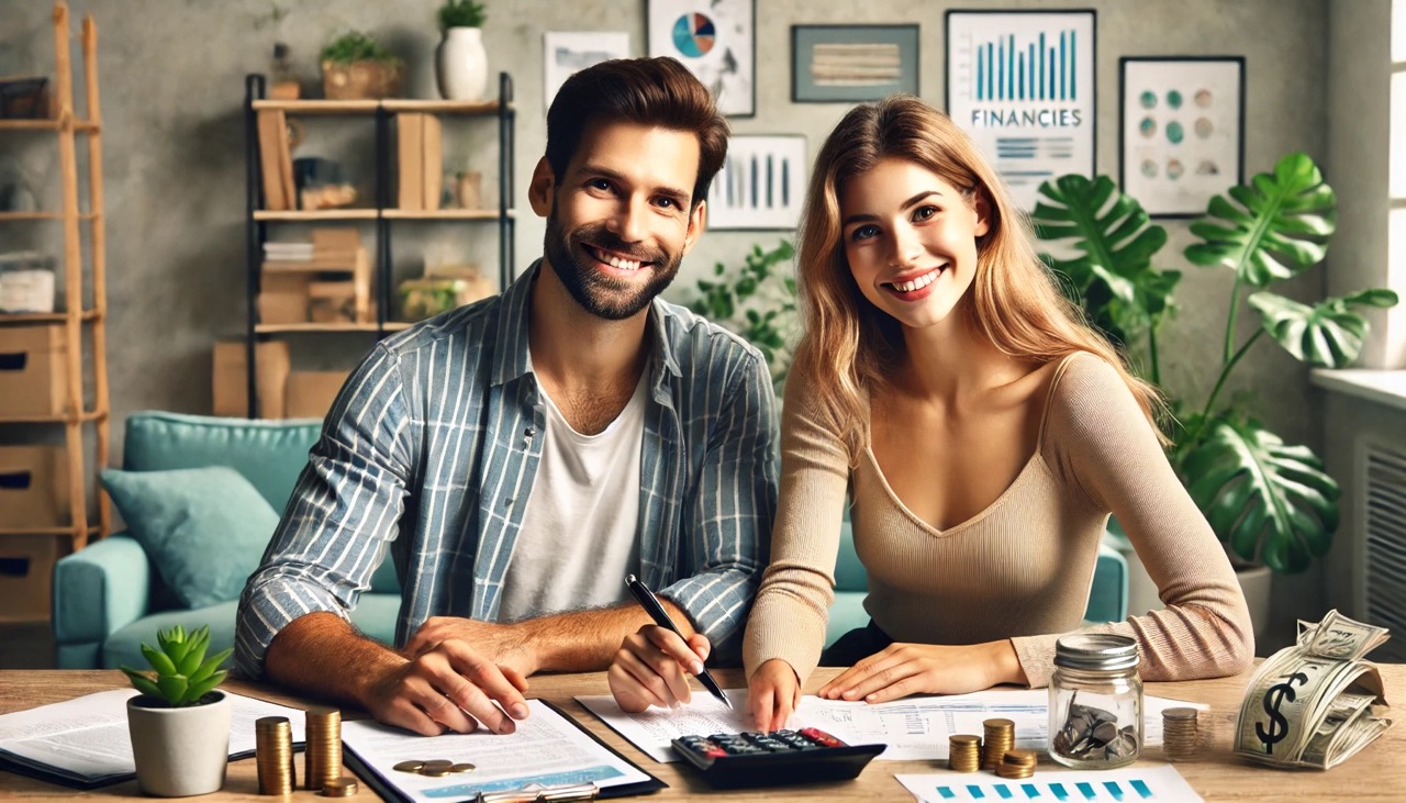 Kassier & Kassiererin beim Verwalten der Vereinsfinanzen