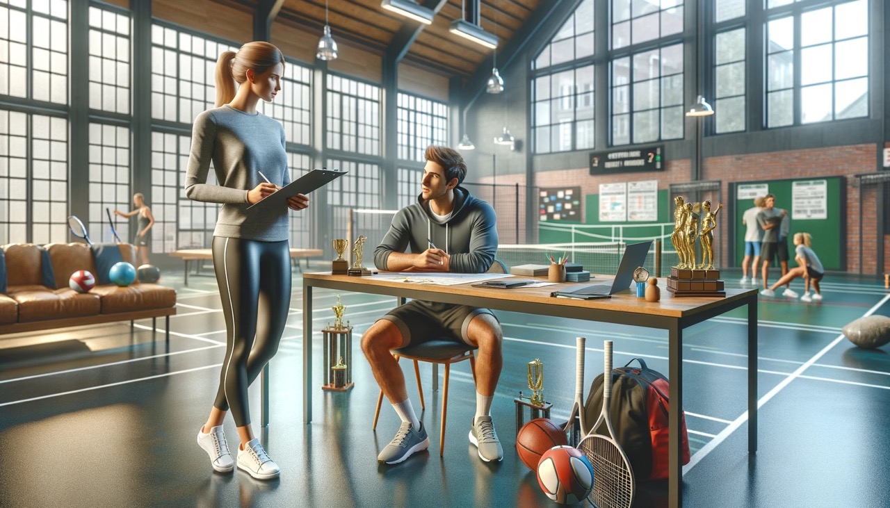 Sektionsleitung beim Besprechen von wichtigen Vereinsthemen