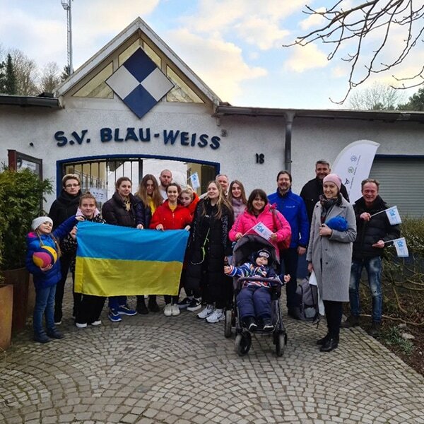 Ukraine Unterstützung Bochum Wasserball